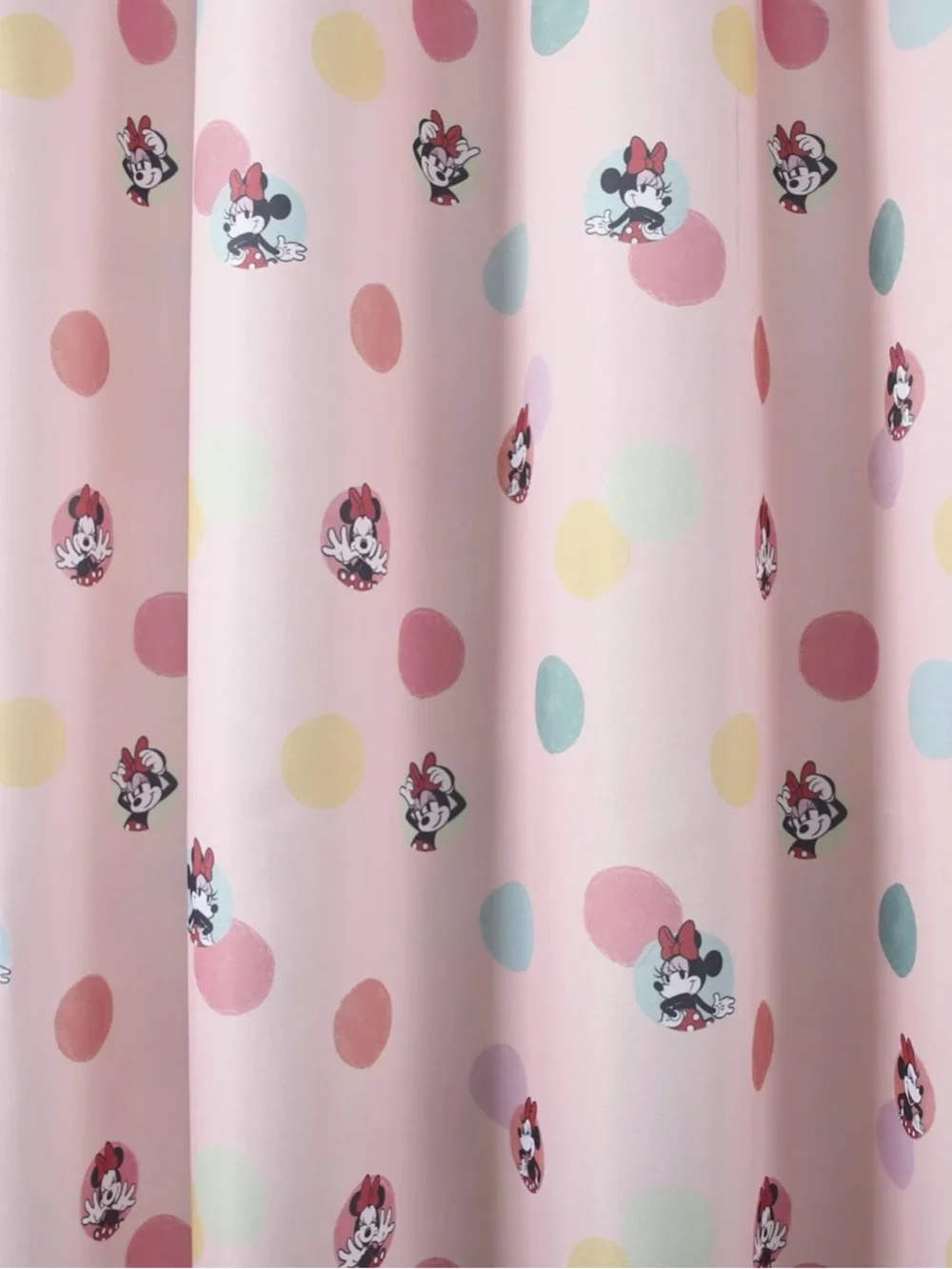 Disney's Minnie Mouse Dot Shower Curtain by The Big One Pink